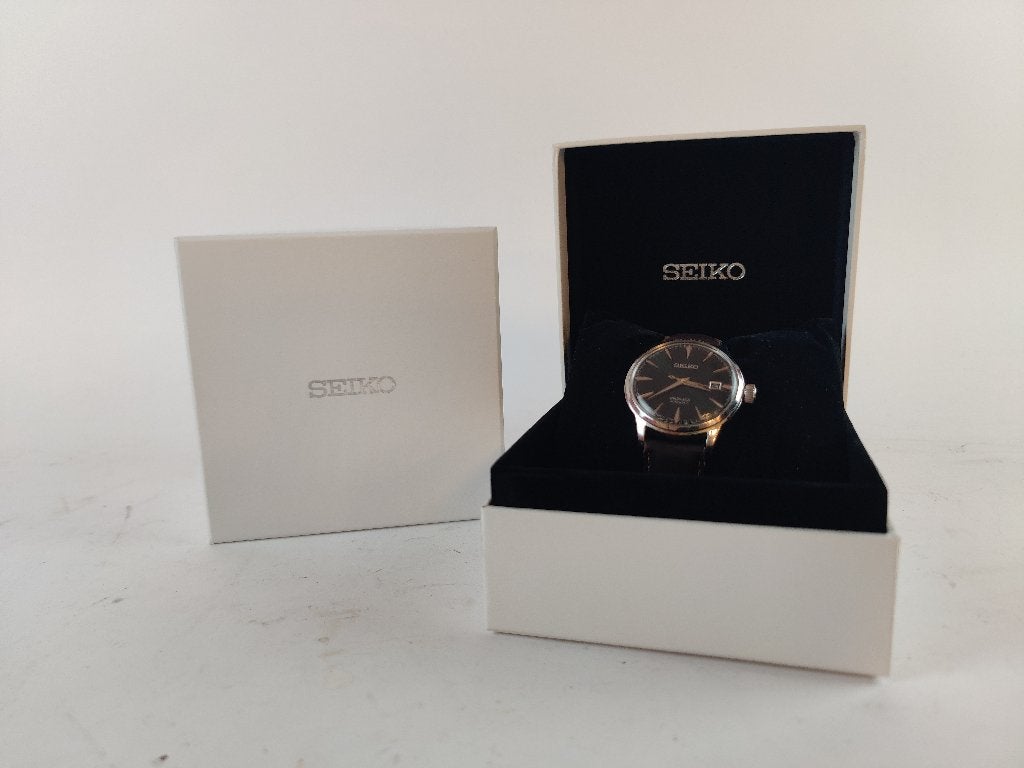 Seiko presage automatic srpd37j1 Horloge || Nu voor €299.99!, Seiko, Staal, X, 1960 of later