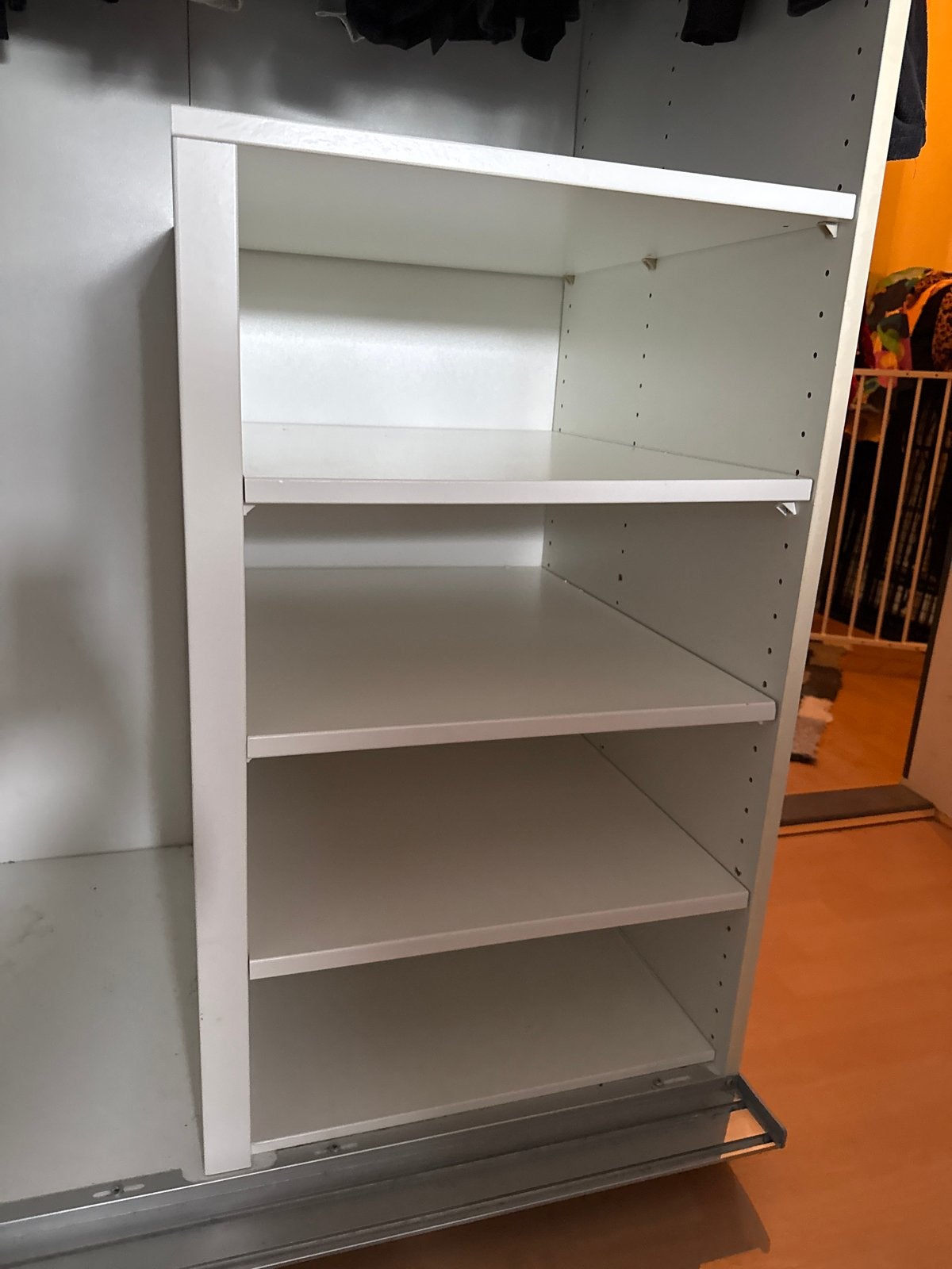 Witte kastinzer voor IKEA PAX systeem, Ophalen, Met plank(en), Gebruikt, 50 tot 100 cm