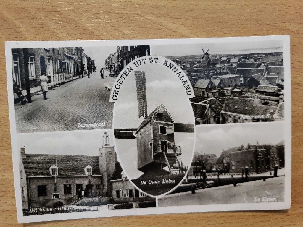 ansicht st. ANNALAND Meerluik, Ophalen of Verzenden, Voor 1920, Zeeland