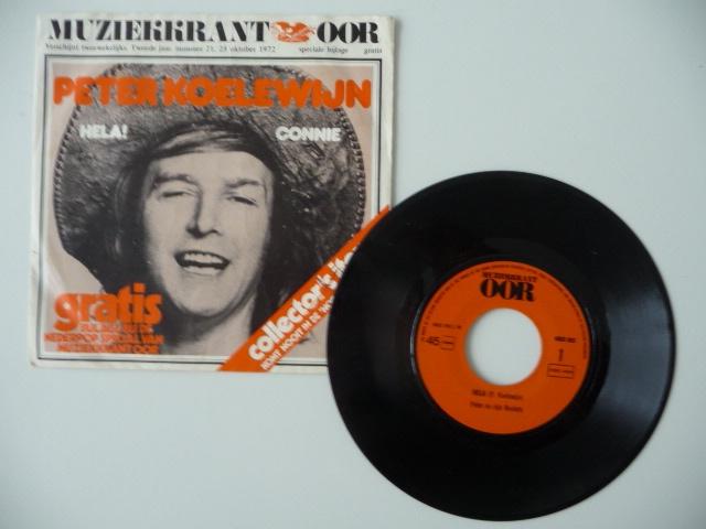 single PETER KOELEWIJN - HELA! - MUZIEKKRANT 00R, 1972, Cd's en Dvd's, Vinyl Singles, Gebruikt, 7 inch, Single, Ophalen of Verzenden