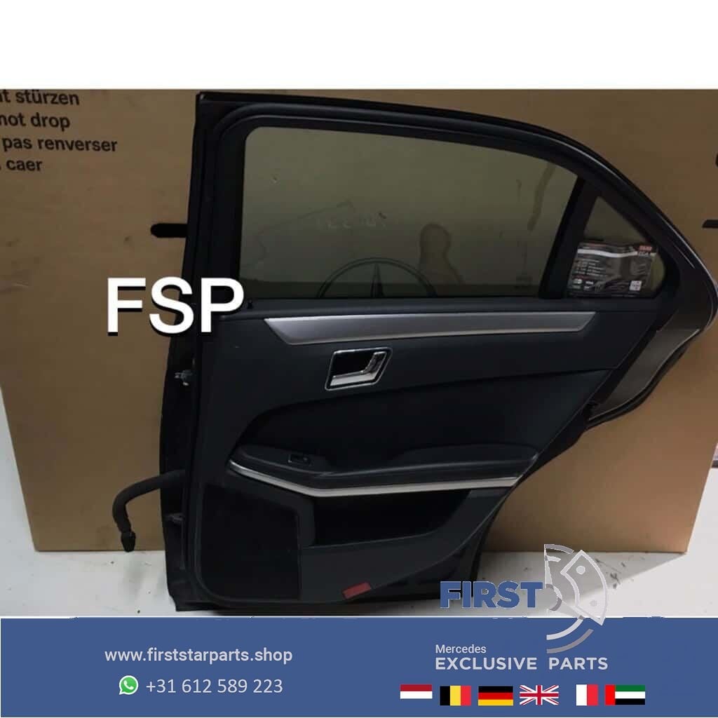 W212 deur rechts achter Mercedes E Klasse 2009-2016 sedan po, Gebruikt, -, Deur, Ophalen of Verzenden