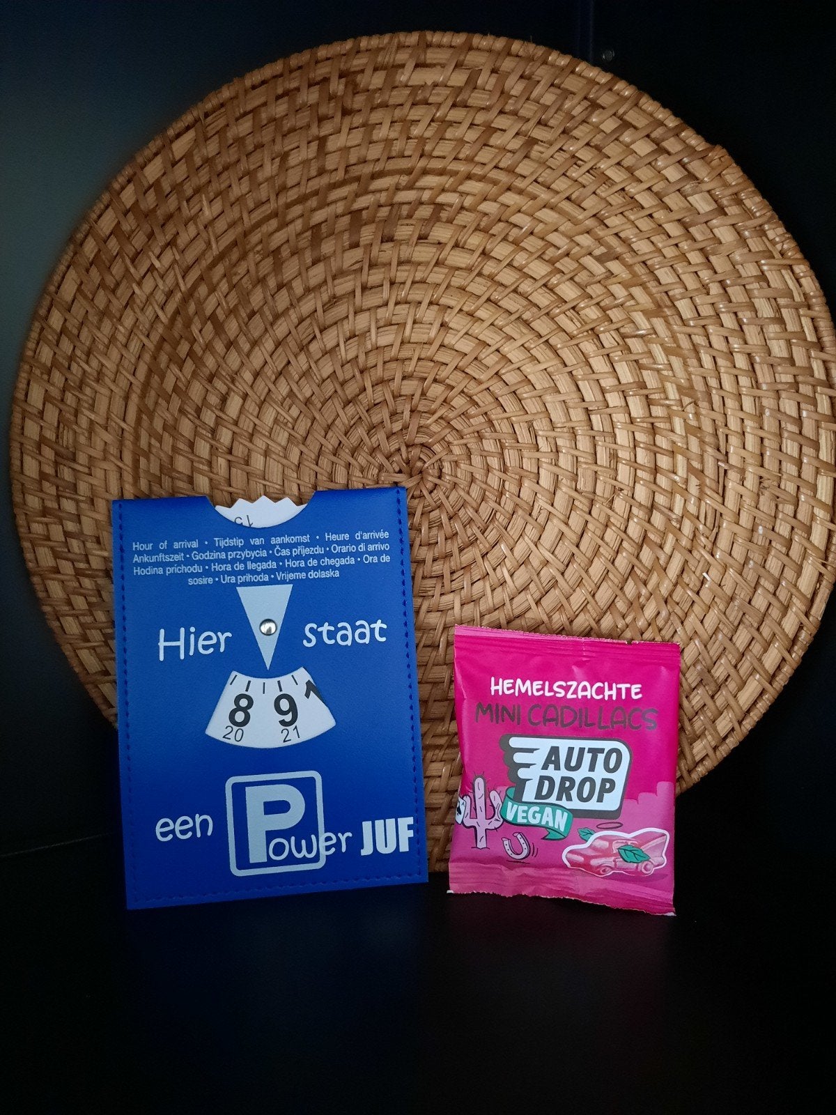 Parkeerschijf Power Juf, Ophalen of Verzenden