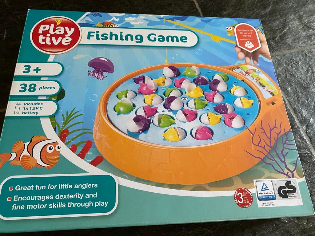 Playtive Fishing Game - Vrolijk Visspel voor Kinderen, Kinderen en Baby's, Ophalen, Gebruikt, Jongen of Meisje