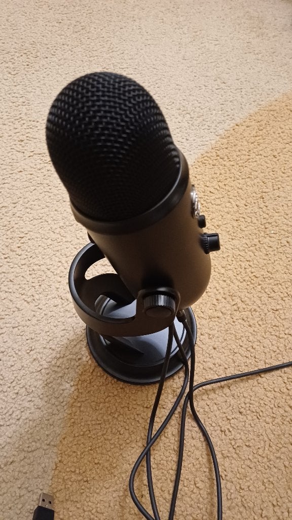 Blue Yeti Microphone, Muziek en Instrumenten, Ophalen of Verzenden, Zo goed als nieuw, Studiomicrofoon