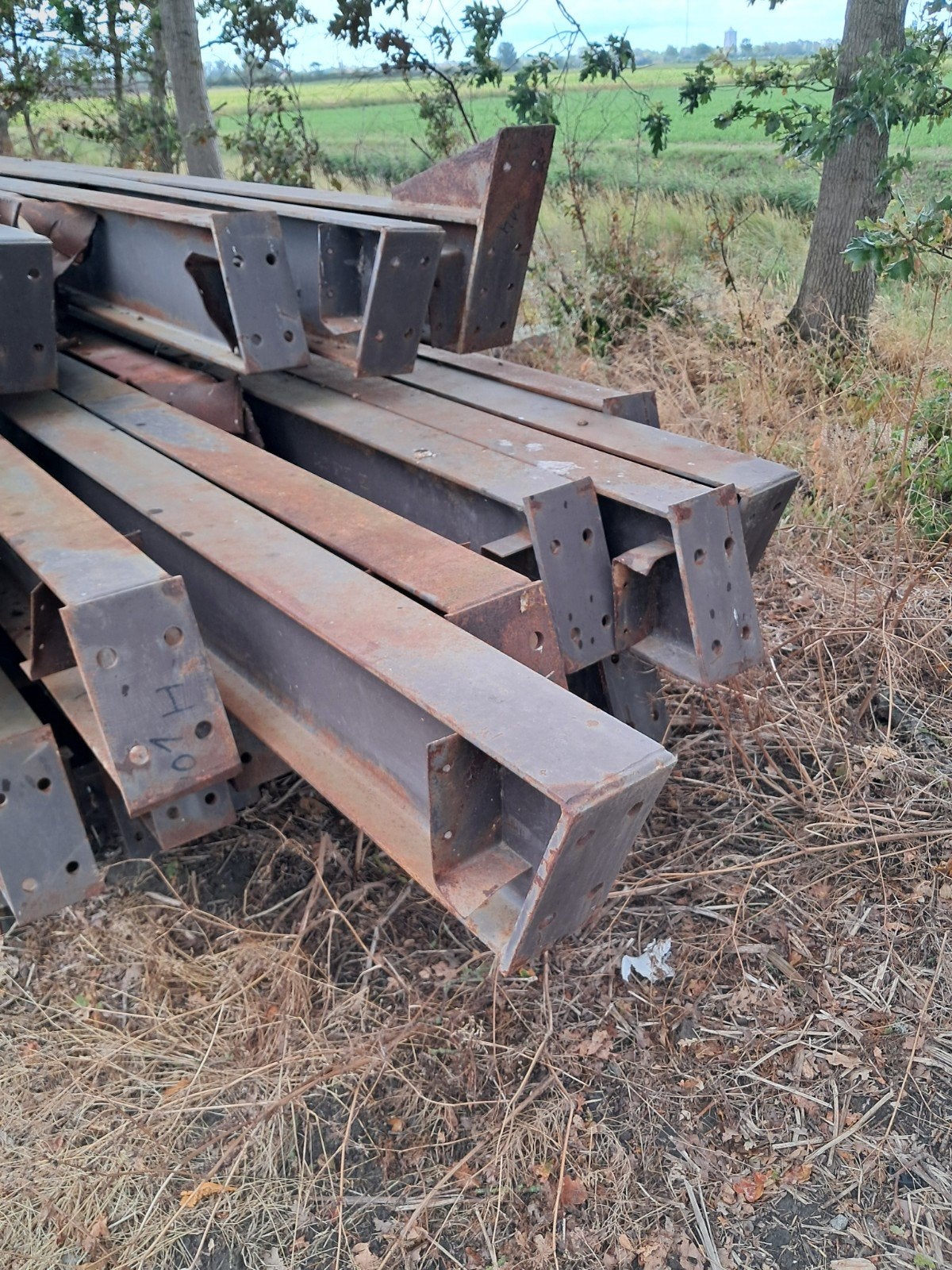stalen balken, IPE 270, Doe-het-zelf en Verbouw, Metalen, Ophalen, Gebruikt