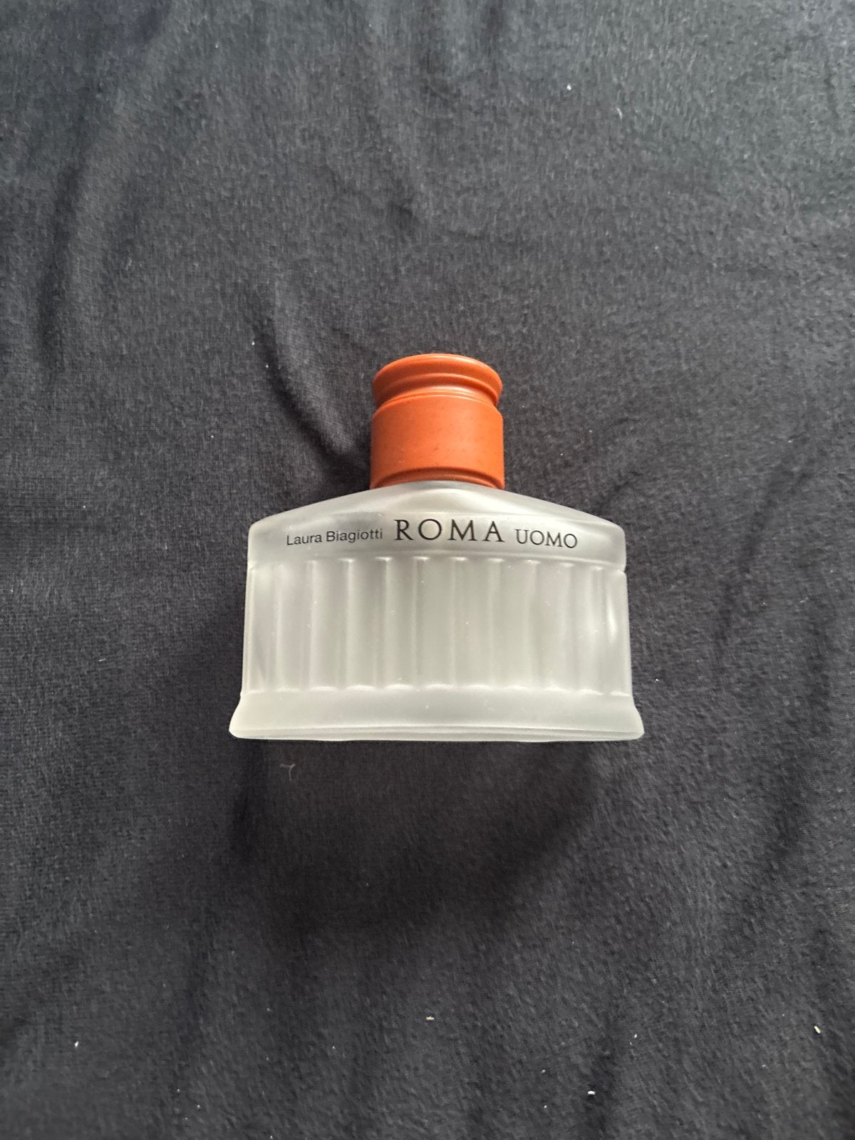 Leeg flesje Laura Biagiotti Roma Uomo parfum, Ophalen of Verzenden, Gebruikt