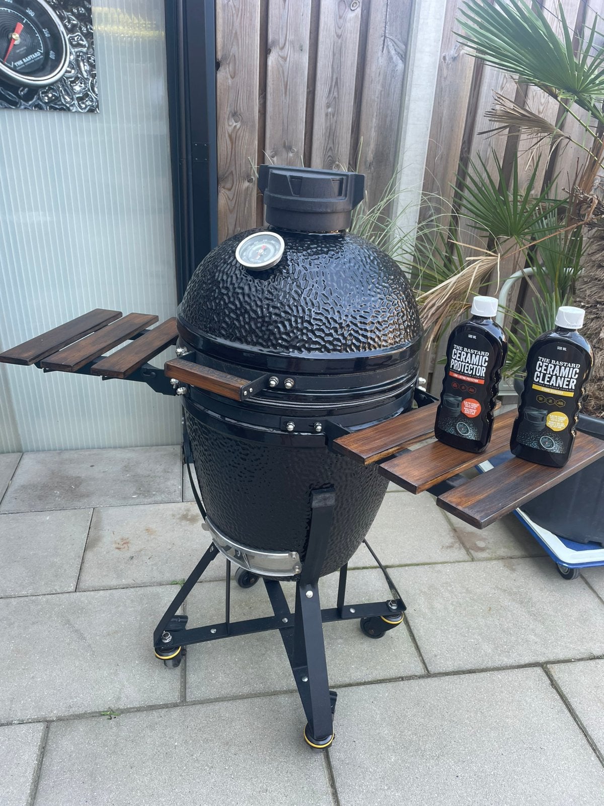 The bastard medium kamado, Ophalen, Gebruikt