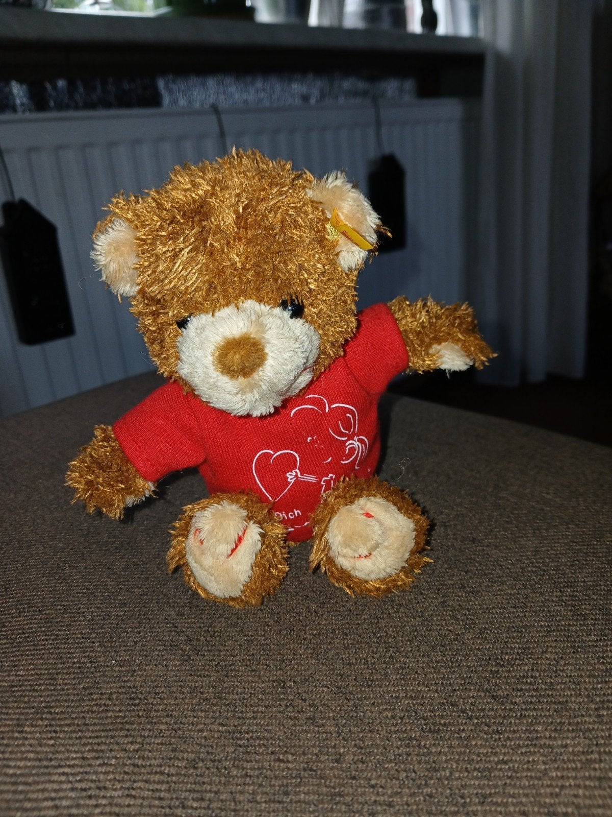 Steiff Beer "Ich liebe Dich" - Zo goed als nieuw, Beer, Ophalen of Verzenden, Zo goed als nieuw, Middelgroot (20 tot 80 cm)