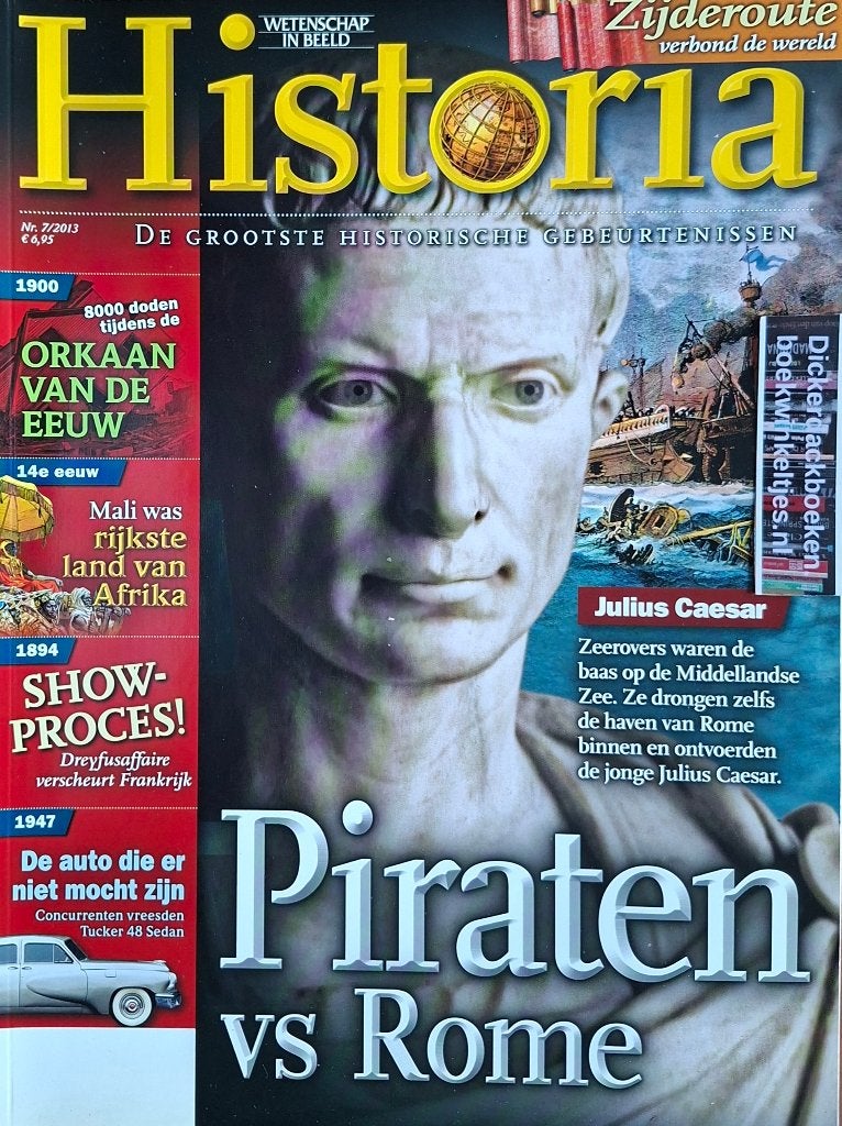 Wetenschap in beeld Historia nr 7, 2013; Piraten vs Rome, Ophalen of Verzenden, Voor 1920, Buitenland, Tijdschrift