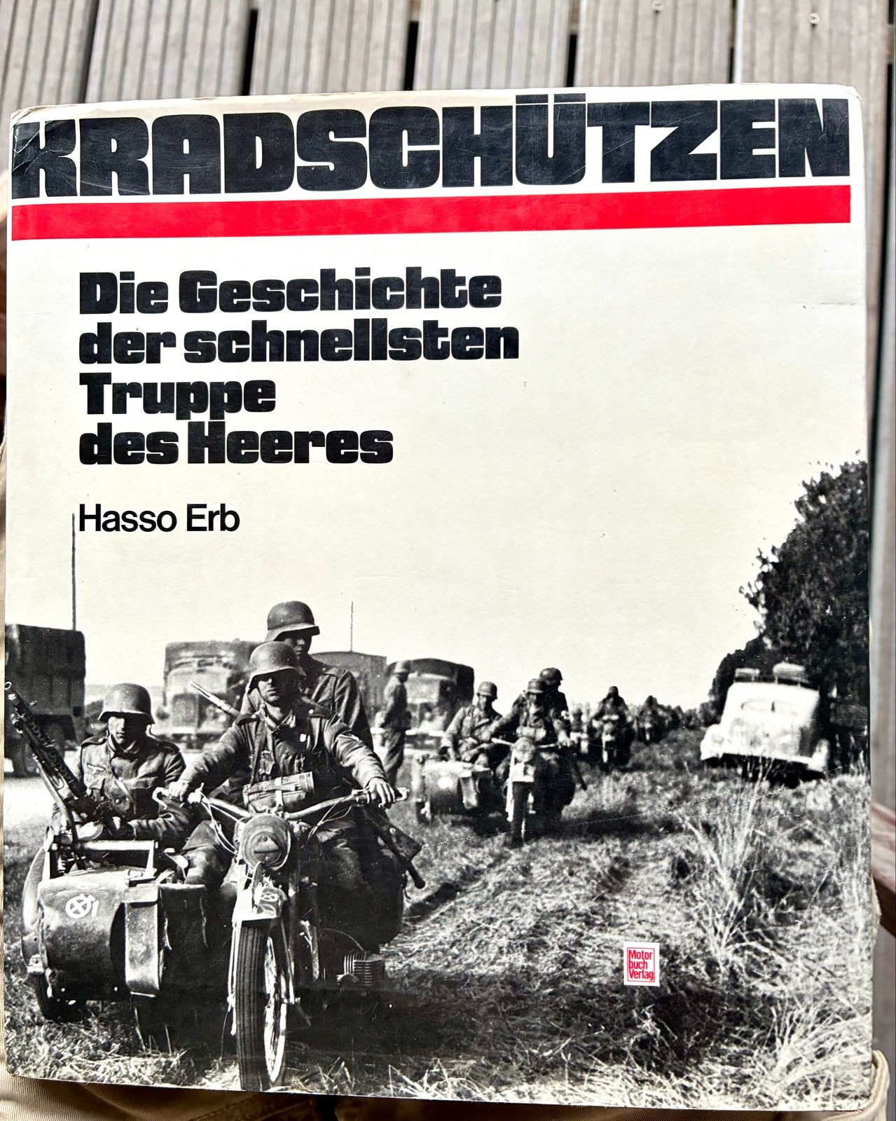 Kradschützen, Duitse WW2 motorfietsen oa BMW en Zündapp, Ophalen of Verzenden, Tweede Wereldoorlog, Gelezen, Landmacht