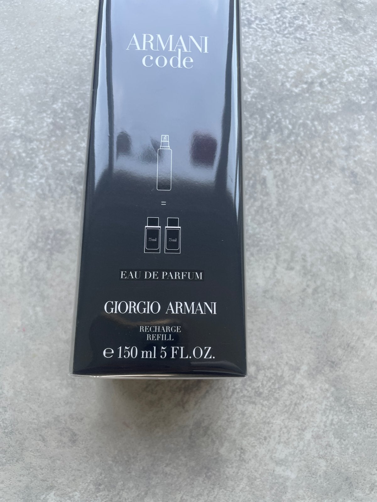 150ml Armani Code eau de parfum refill nieuw en origineel, Ophalen of Verzenden, Nieuw