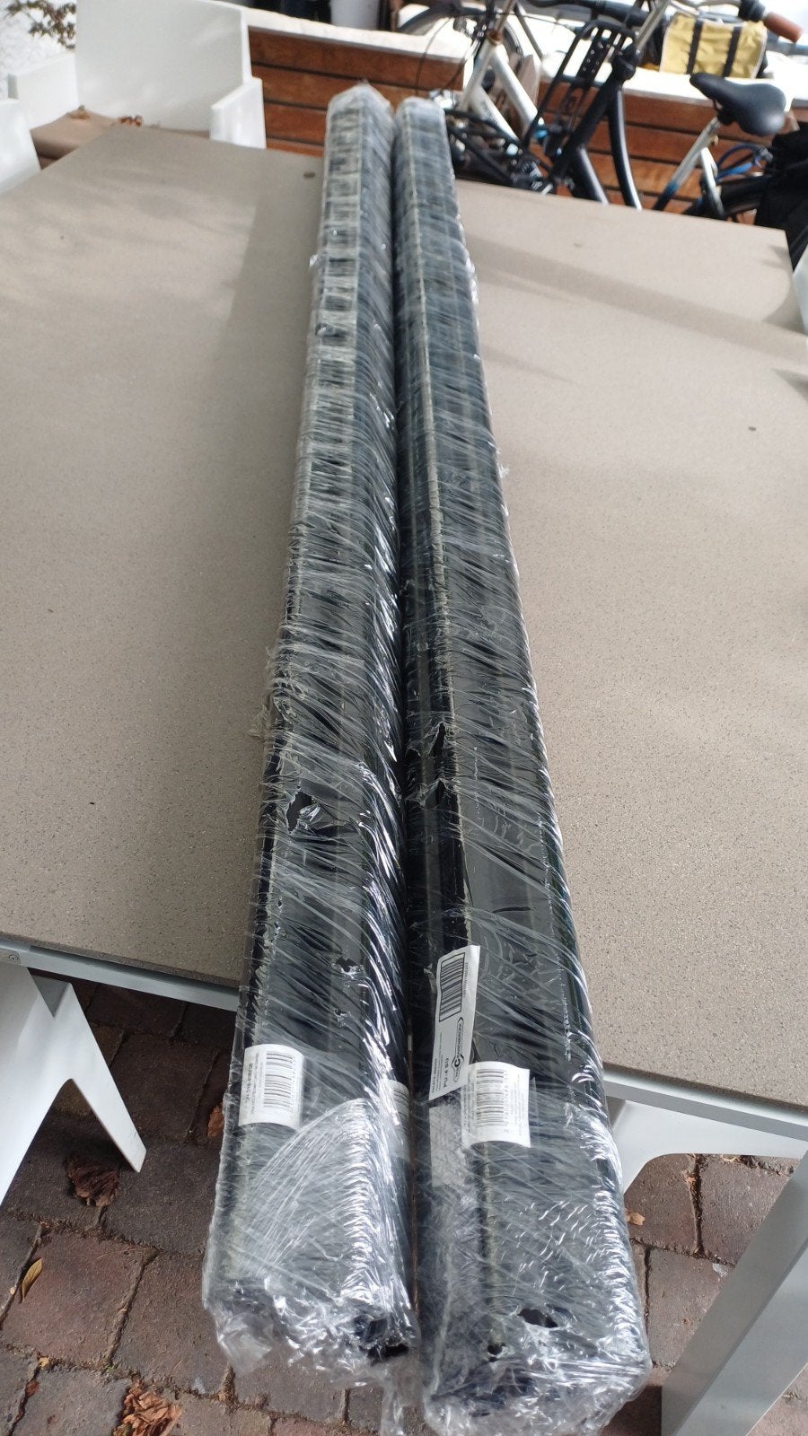 nieuw 8 palen 48 x 2600 bel garden, Ophalen, Nieuw, IJzer
