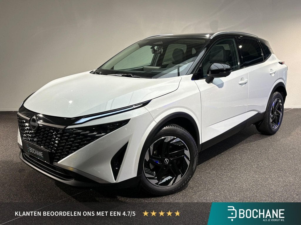Nissan Qashqai 1.3 MHEV Xtronic N-Connecta | Navigatie | Pan, Auto's, Nissan, Bedrijf, Te koop, Qashqai, 360° camera, ABS, Adaptieve lichten