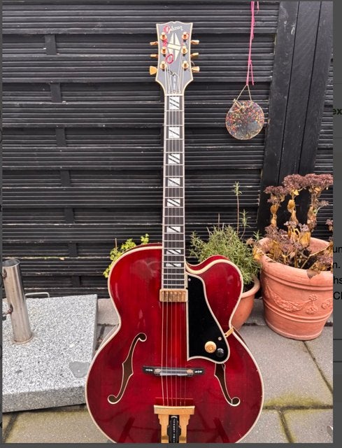 1977 Gibson Johnny Smith wine red archtop, Muziek en Instrumenten, Ophalen, Gebruikt, Hollow body, Gibson