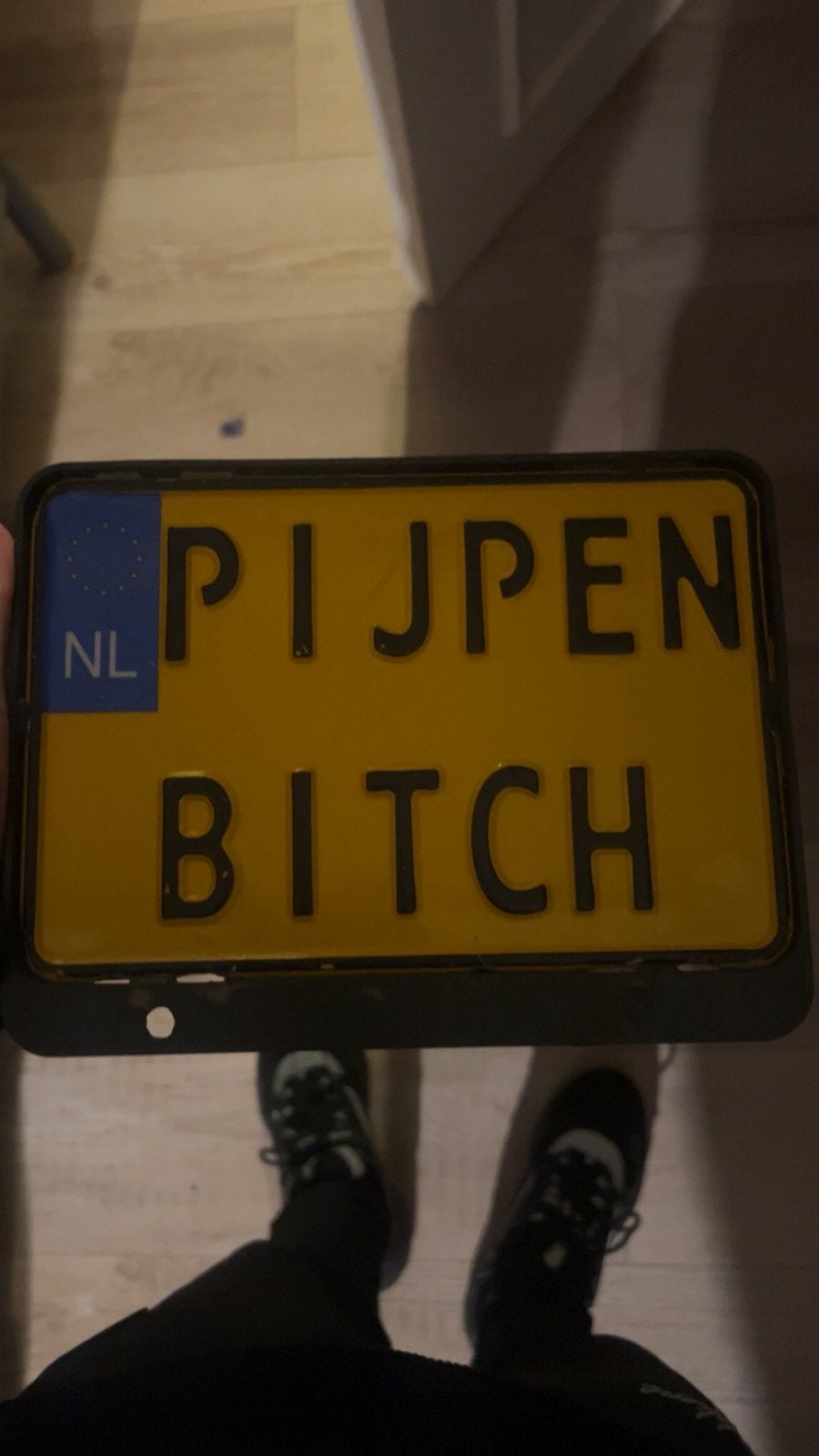 Pijpen bitch kentekenplaat, Ophalen of Verzenden, Nieuw, Overige typen