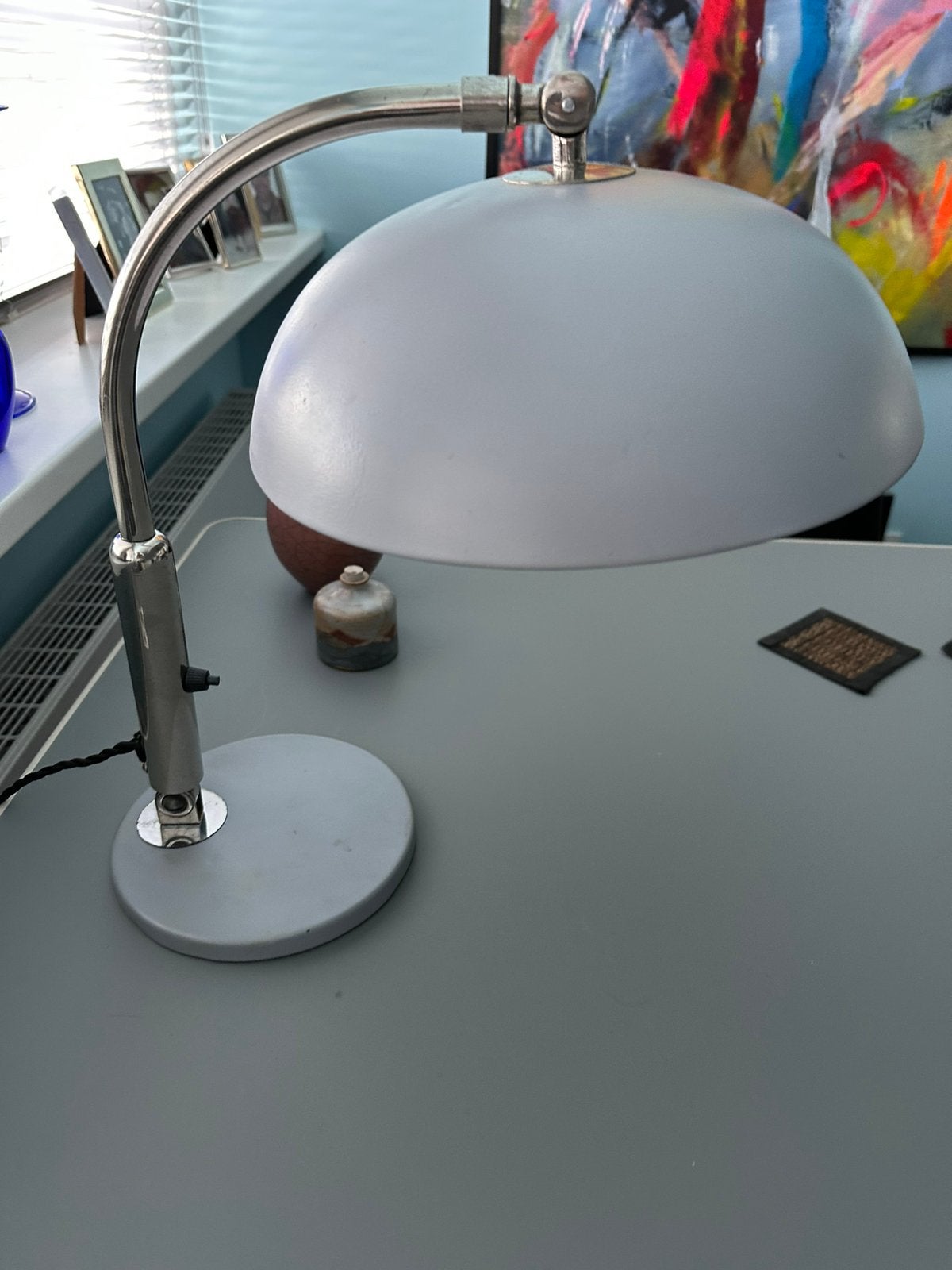 LAMP BUREAULAMP BUSQUET HALA ZEIST, Ophalen of Verzenden, Zo goed als nieuw, Metaal, Modern