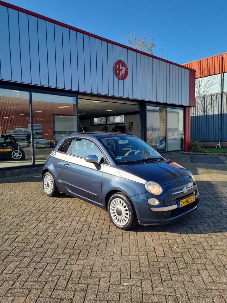 Fiat 500 1.2 Lounge, Auto's, Fiat, Bedrijf, Te koop, ABS, Airbags, Airconditioning, Bluetooth, Elektrische buitenspiegels, Elektrische ramen