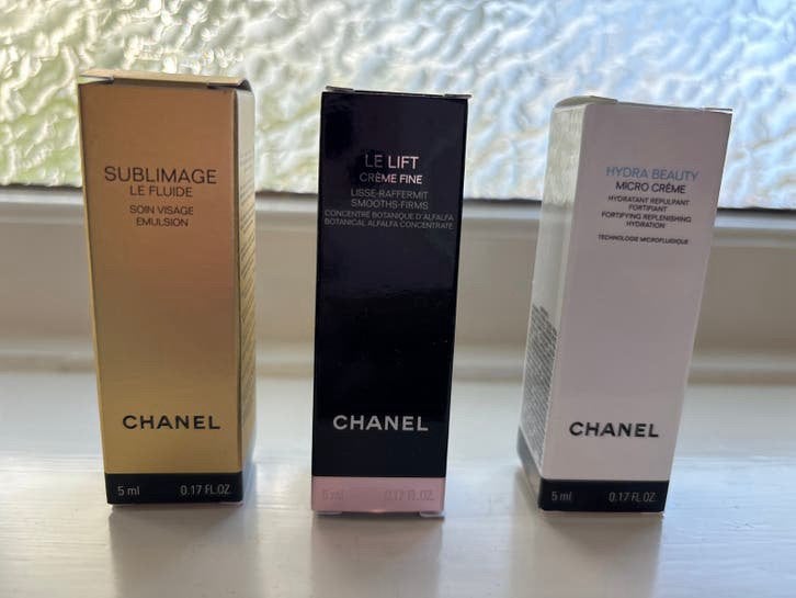 Chanel Huidverzorgingsset - 3 luxe miniaturen, Sieraden, Tassen en Uiterlijk, Uiterlijk | Gezichtsverzorging, Verzenden, Nieuw