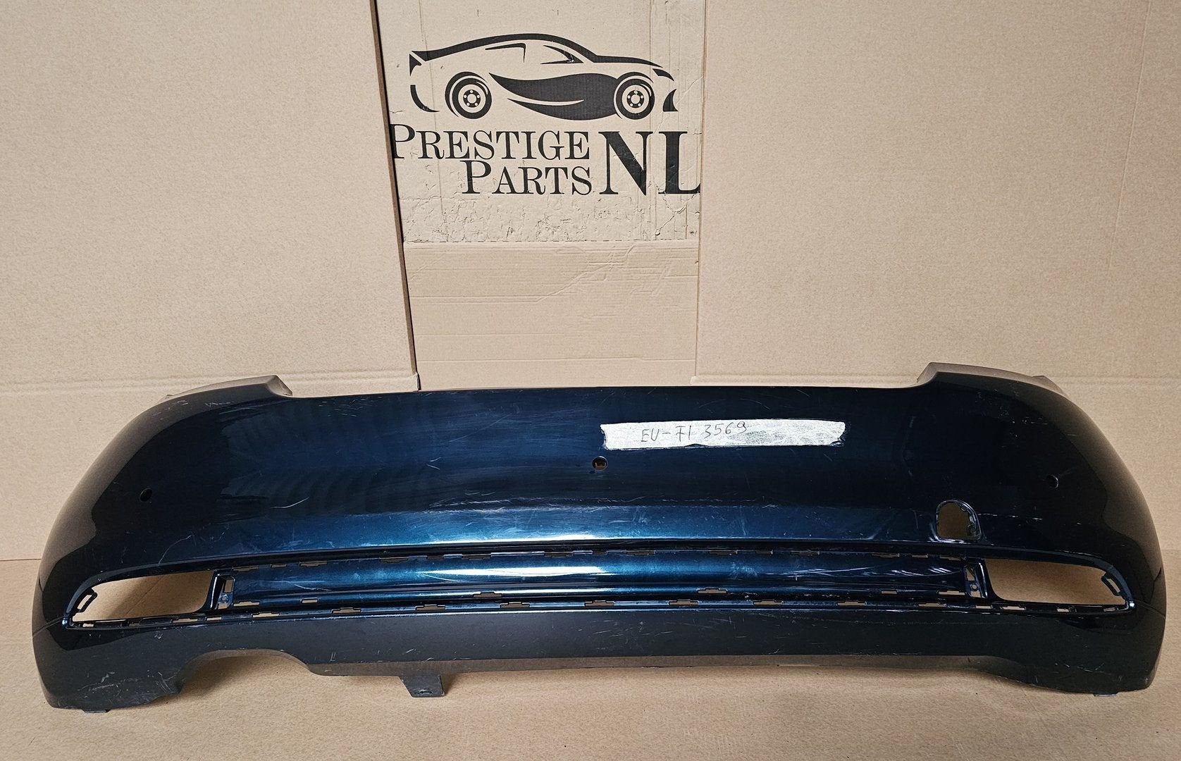 Achterbumper Fiat 500 Lounge Facelift Chrome Origineel BUMPE, Gebruikt, -, Voor, Ophalen of Verzenden