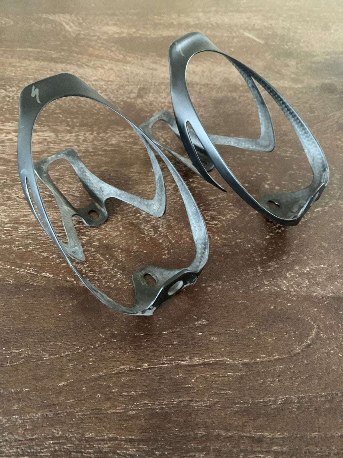 Sworks Rib Cage 2 Carbon Bidonhouders Set, Ophalen of Verzenden, Gebruikt