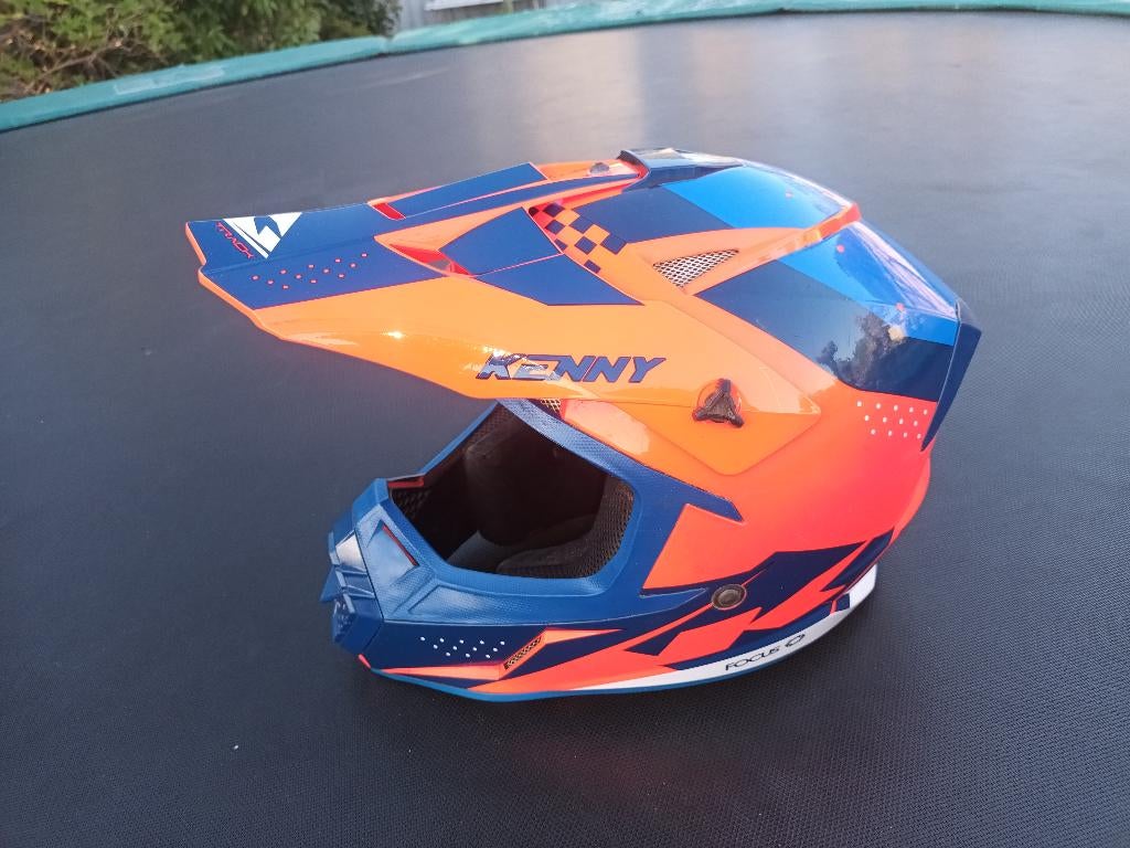 Te koop Kenny cross helm, Motoren, Kleding | Motorhelmen, Dames, Heren, Kinderen, Offroadhelm, XS, Overige merken, Tweedehands