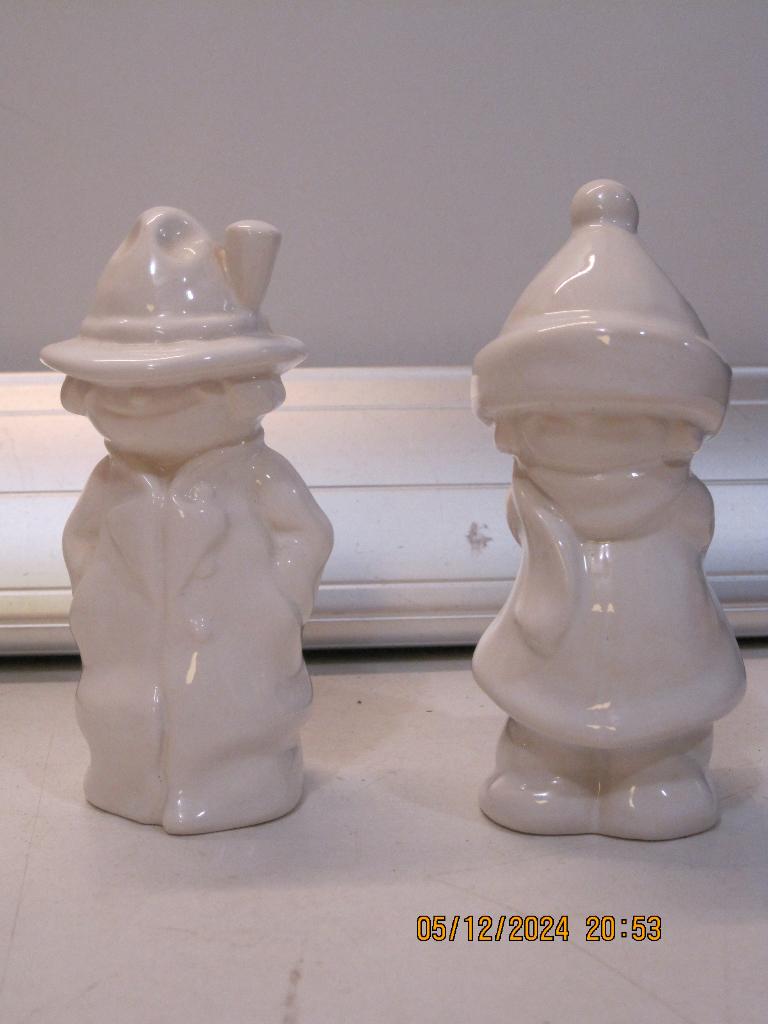 goebel kerst beeldjes 2x 11 cm hoog (322), Diversen, Kerst, Ophalen of Verzenden, Gebruikt