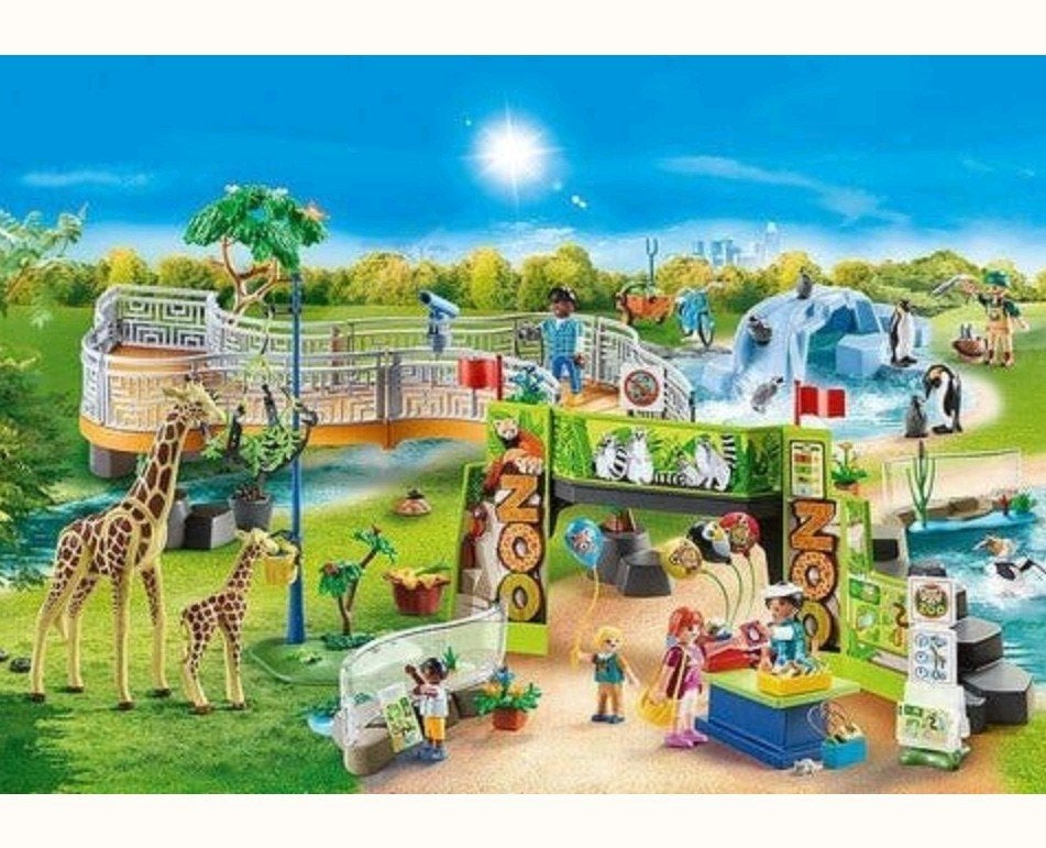 Playmobil dierentuin, Ophalen of Verzenden, Zo goed als nieuw, Complete set, Overige typen
