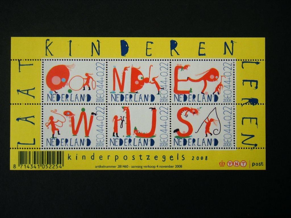 V 117 Nederland 2008 P.F., Postzegels en Munten, Verzenden, Na 1940, Postfris