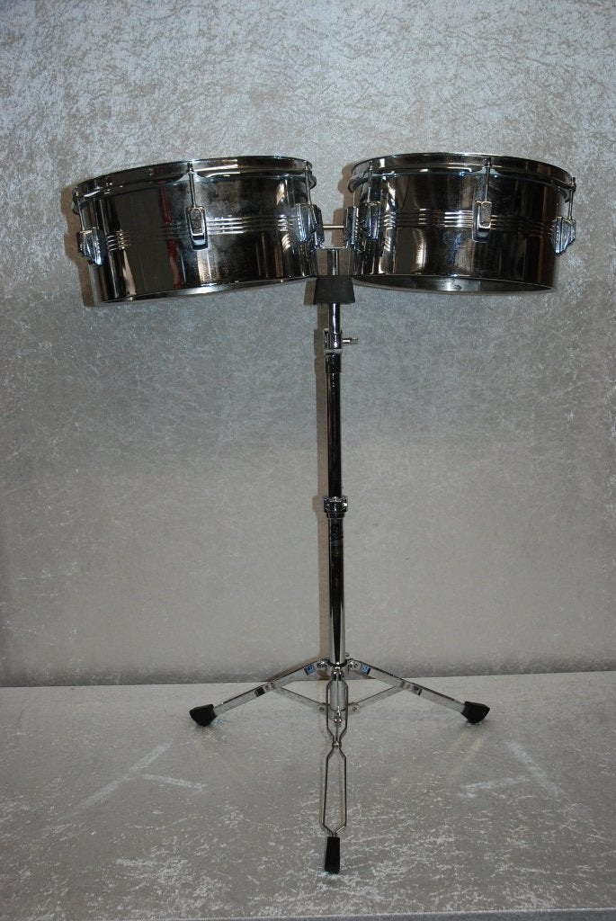 Tama Set Swingstar timbales met LP aspirestandaard 13+14inch, Tama, Gebruikt, ., Drums of Percussie