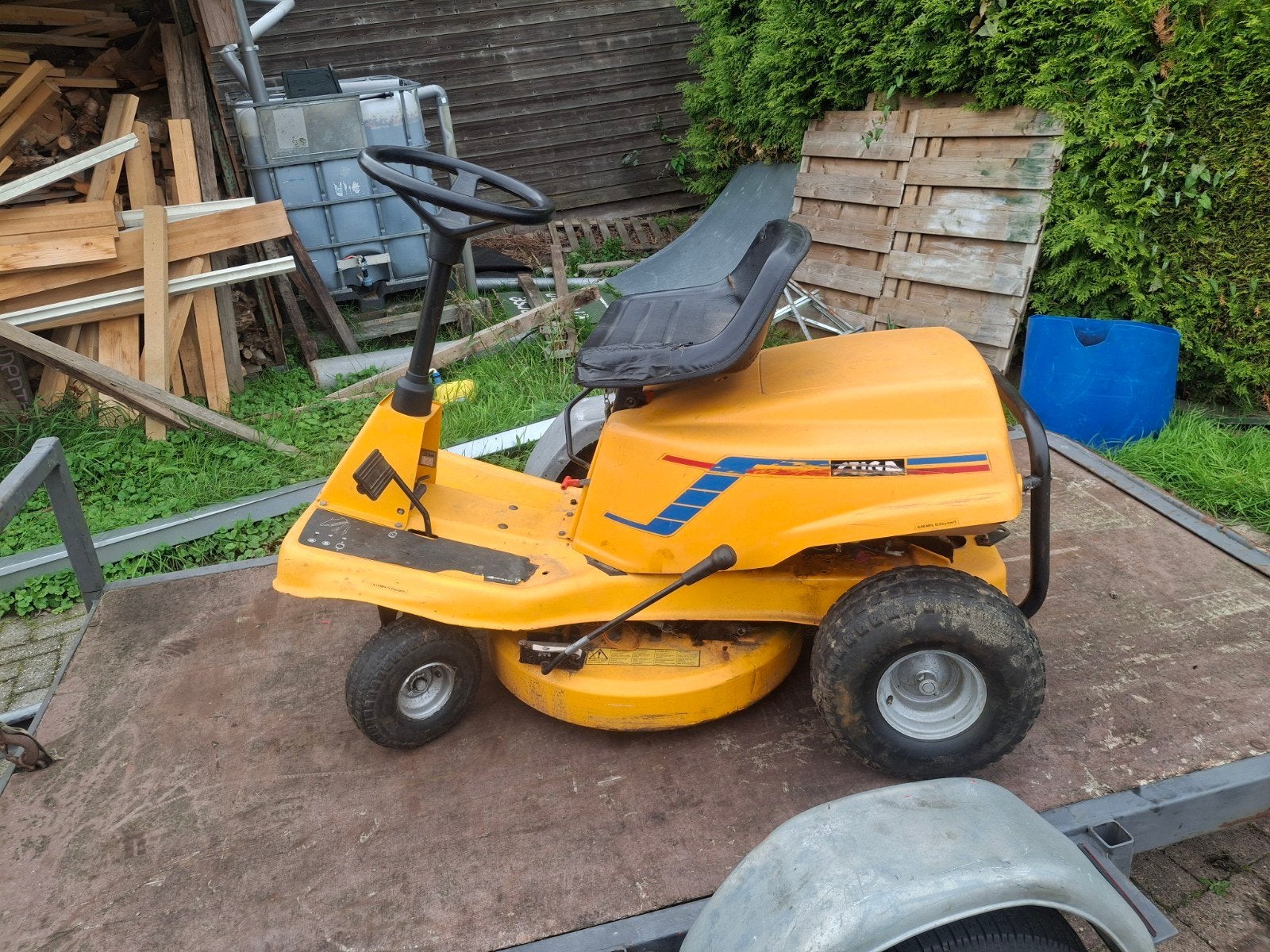 Stiga zitmaaier garden 1000e, Ophalen, Gebruikt, Stiga, 90 tot 120 cm