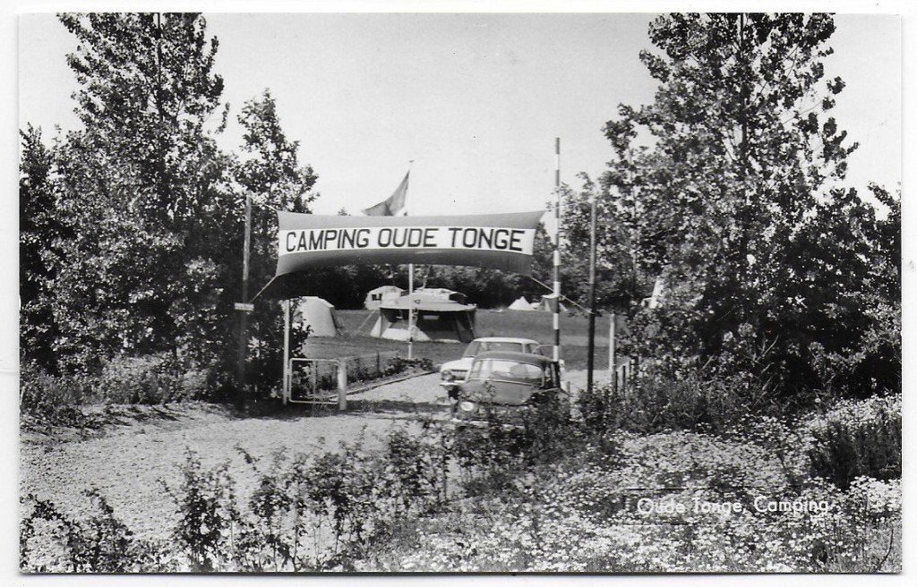 Oude Tonge Camping Ongelopen Ansichtkaart ( B7021, Ophalen of Verzenden, 1960 tot 1980, Ongelopen