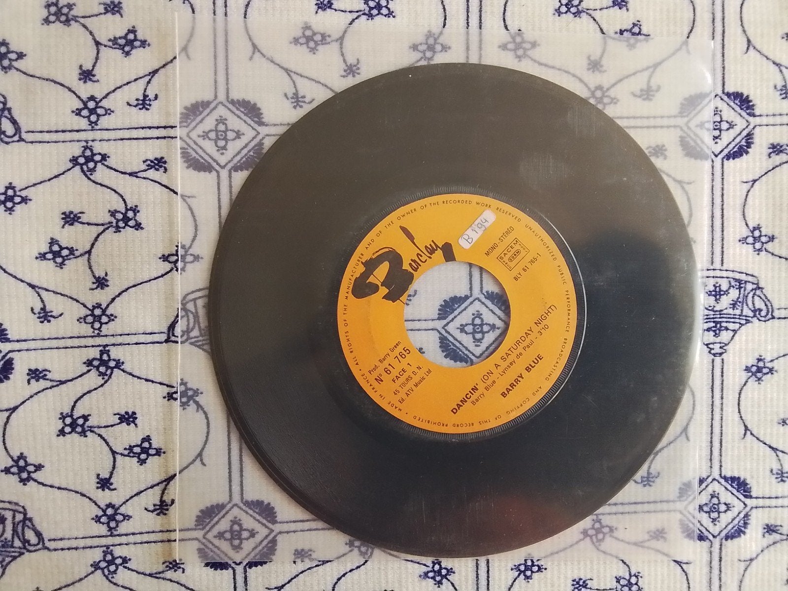 Barry blue             Dancin, Ophalen of Verzenden, Zo goed als nieuw