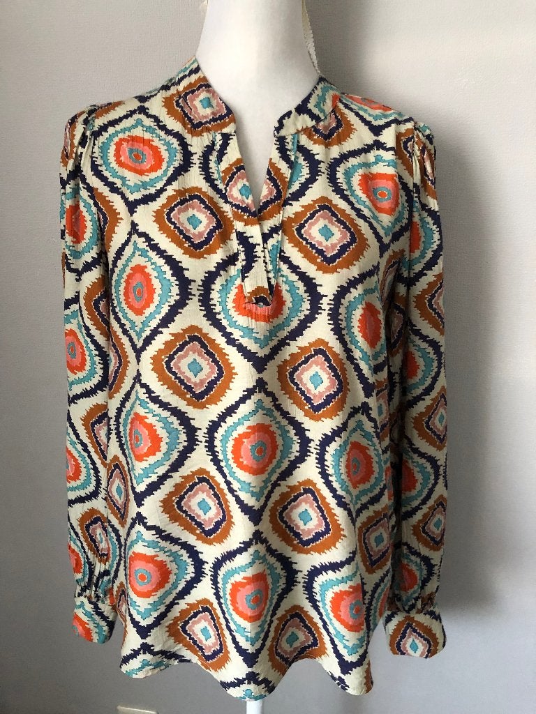 Norah blousetop 40, Maat 38/40 (M), Verzenden, Beige, Zo goed als nieuw