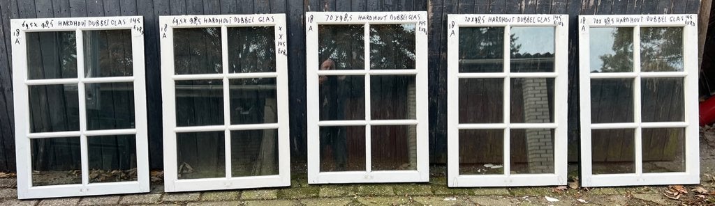 2000 deuren-ramen -glas in loodramen voordeuren, Gebruikt, Binnendeur, Ophalen of Verzenden, 200 tot 215 cm