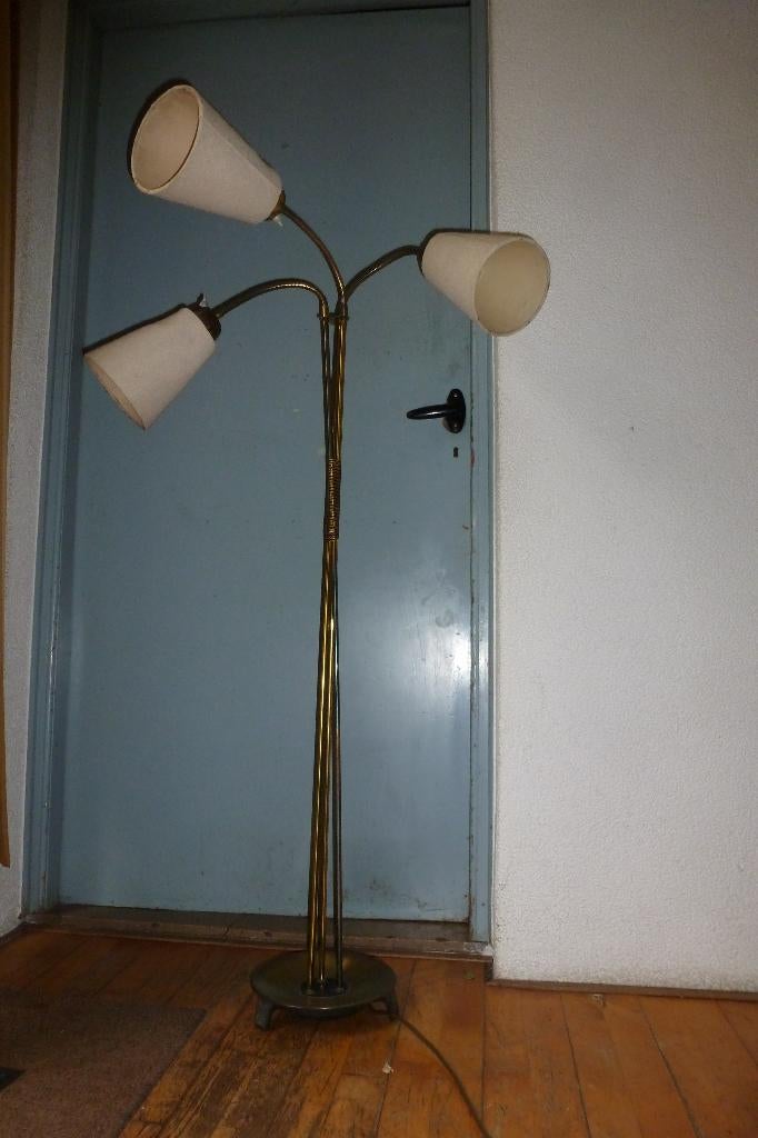 VLOERLAMP,FIFTIES,SIXTIES,ROCKABILLY,VINTAGE, Gebruikt, Ophalen of Verzenden, Stof, FIFTIES,SIXTIES,ROCKABILLY,MID-CENTURY