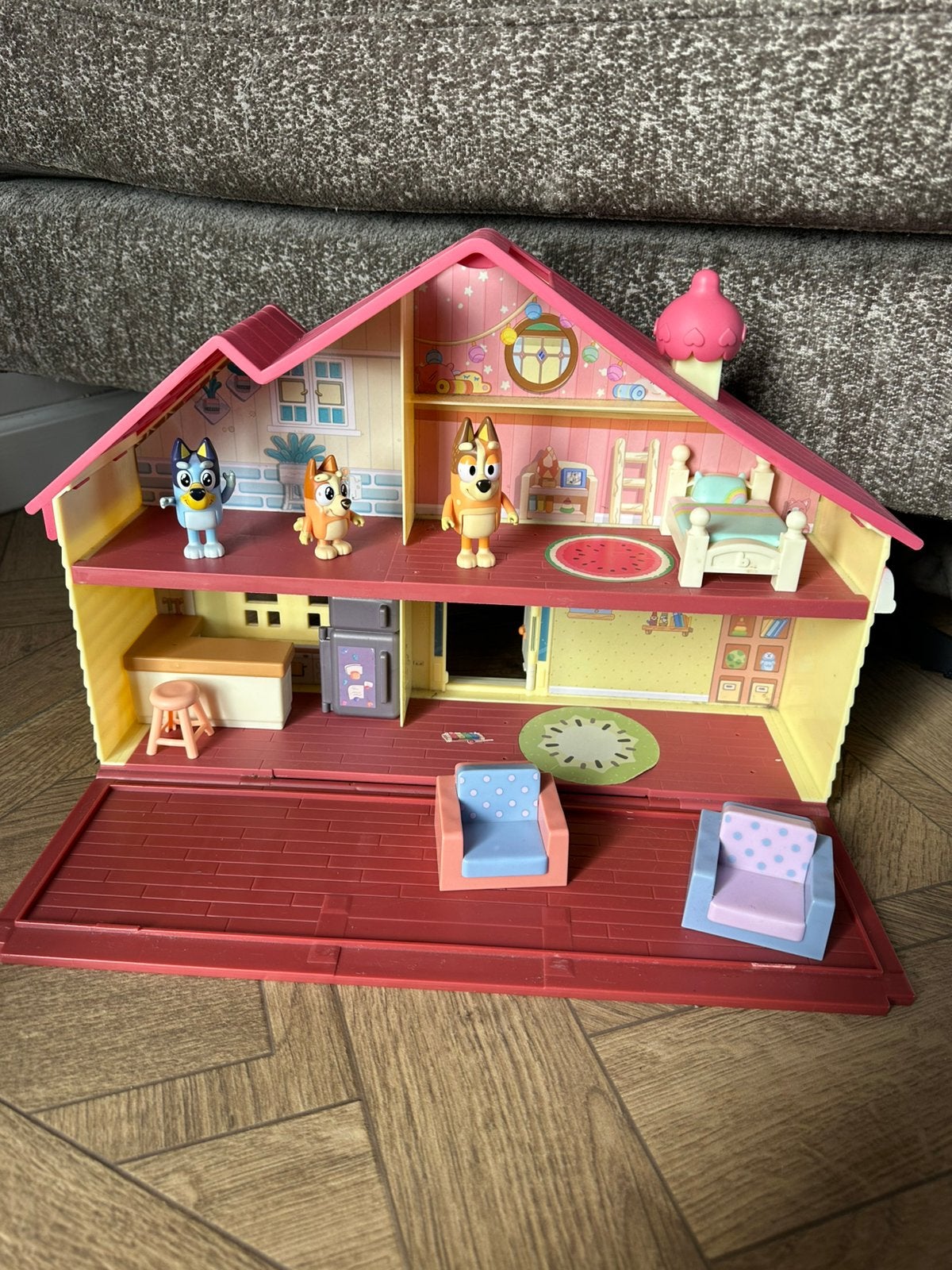 Bluey poppenhuis / Bluey speelhuis, Ophalen of Verzenden, Gebruikt, Poppenhuis