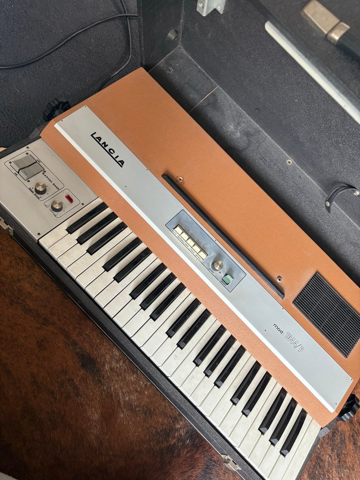 Vintage Lancia Mod. 1044/P Elektronisch Orgel/Keyboard, Ophalen of Verzenden, Gebruikt, 49 toetsen, Overige merken