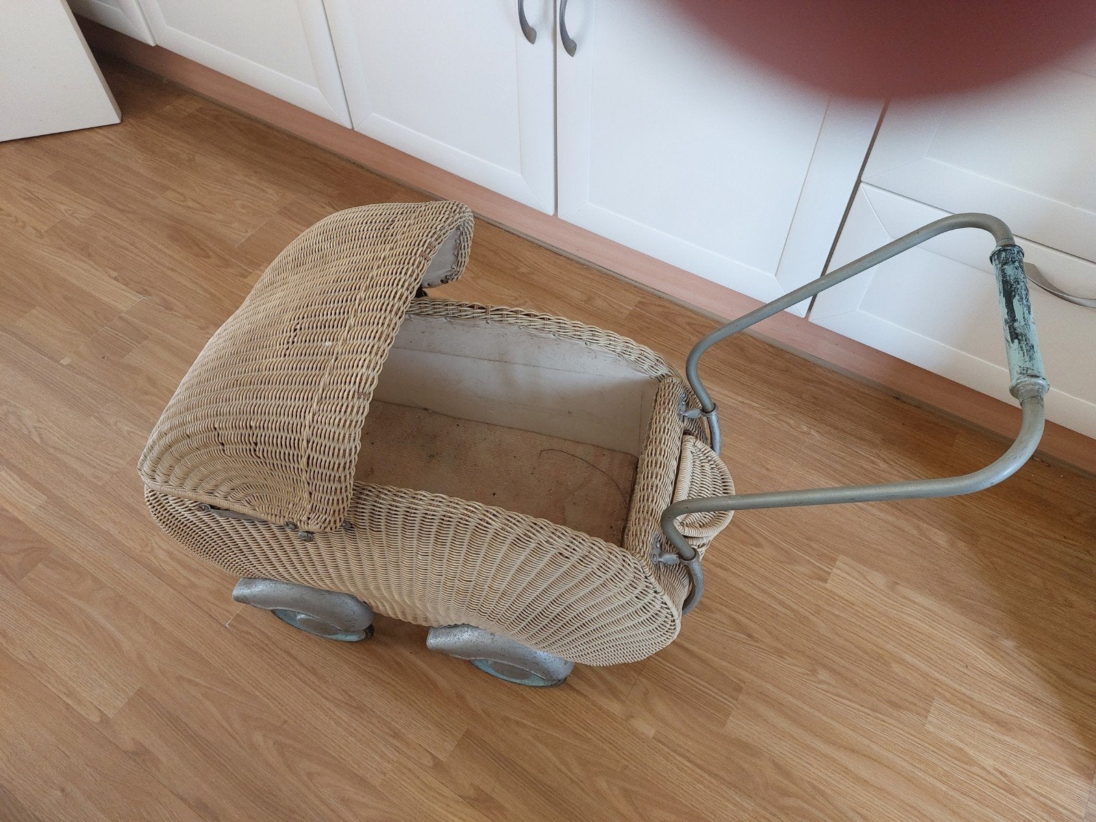 Zeer oude poppenwagen/kinderwagen, Ophalen, Gebruikt