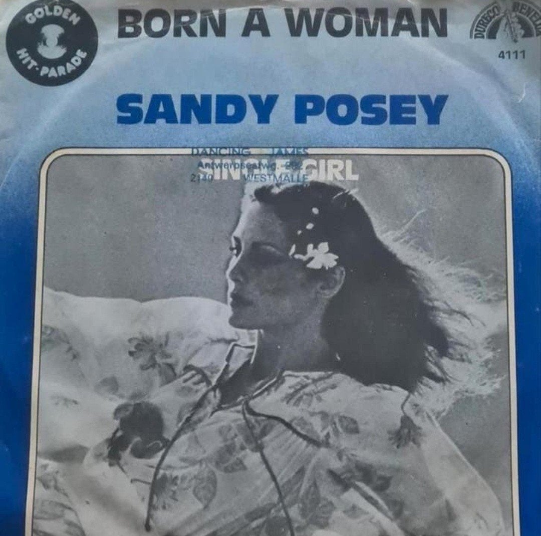 SANDY POSEY  - BORN A WOMAN, Ophalen of Verzenden, Gebruikt