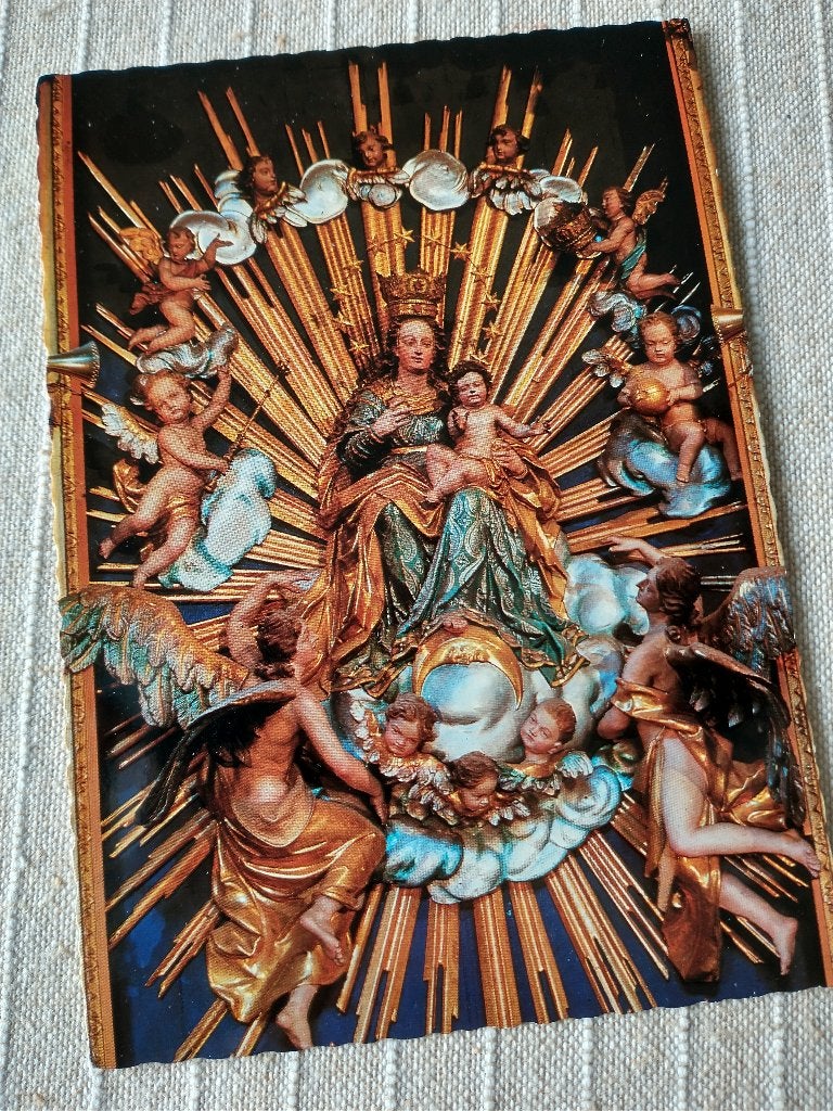 Gnadenbild, Dürrnberg bei Hallein, Salzburg, Ophalen of Verzenden, 1960 tot 1980, Ongelopen, Oostenrijk