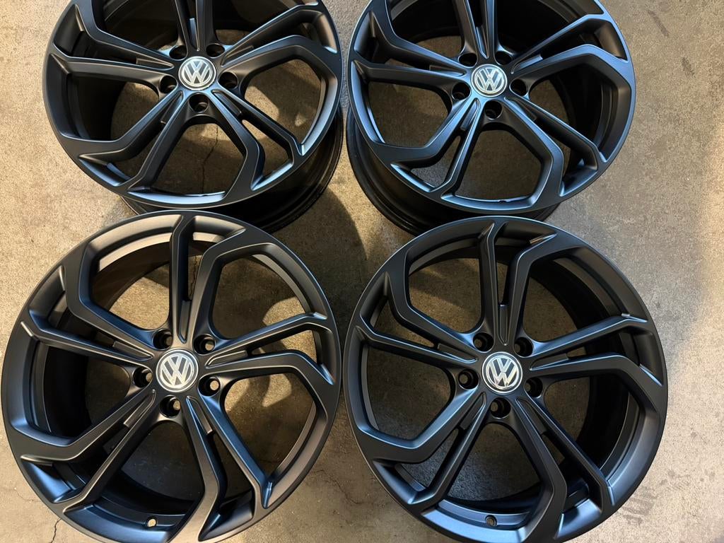 19 INCH ORIGINELE VOLKSWAGEN GOLF 7 REIFNITZ GTI TCR VELGEN, Auto-onderdelen, Banden en Velgen, 19 inch, Gebruikt, Velg(en), Ophalen of Verzenden