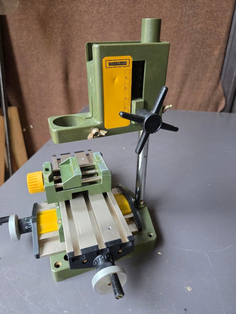 Proxxon 28 600 - Minimot Boorstandaard, Doe-het-zelf en Verbouw, Gereedschap | Boormachines, Ophalen of Verzenden, Gebruikt, Kolomboormachine