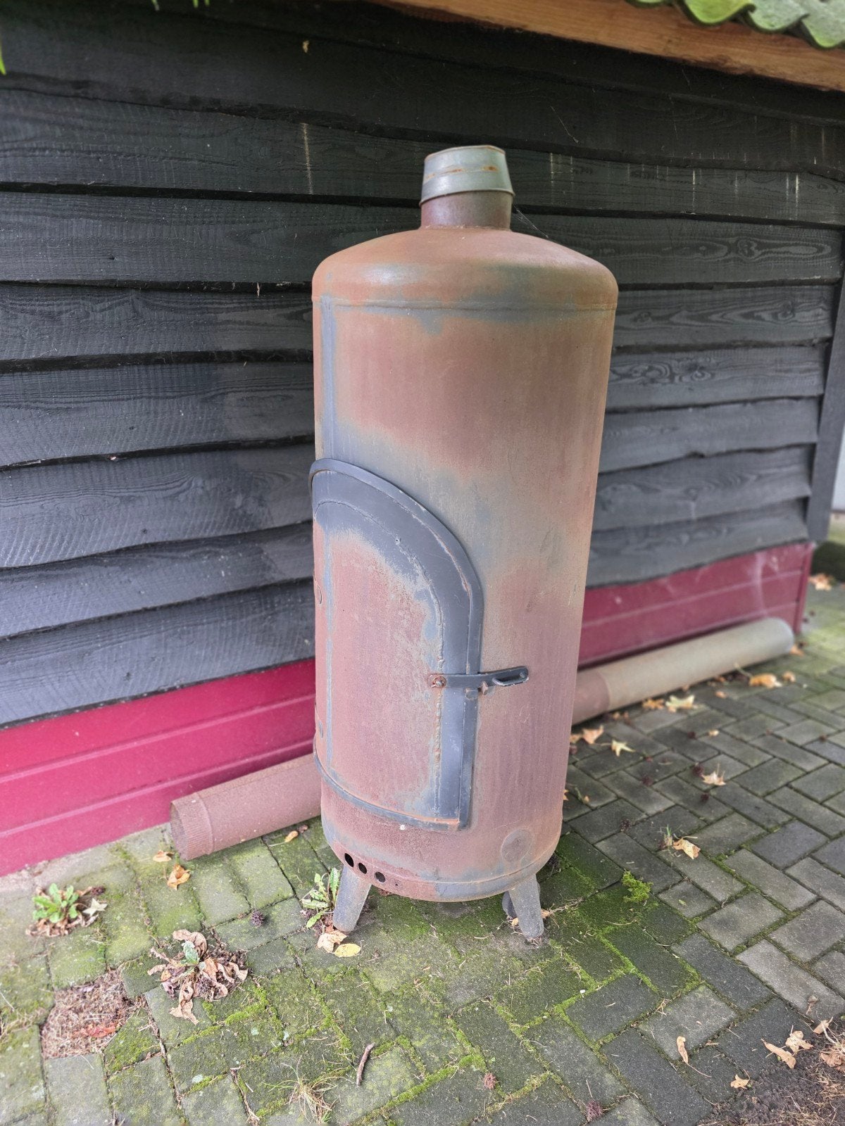 BBQ met schoorsteen, Ophalen, Gebruikt