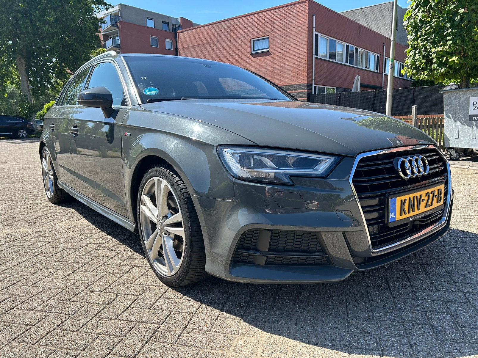 Audi A3 1.5 Tfsi 150pk CoD Ultra S-tronic 2018 Grijs, Auto's, Audi, 1498 cc, 4 cilinders, 1245 kg, Particulier