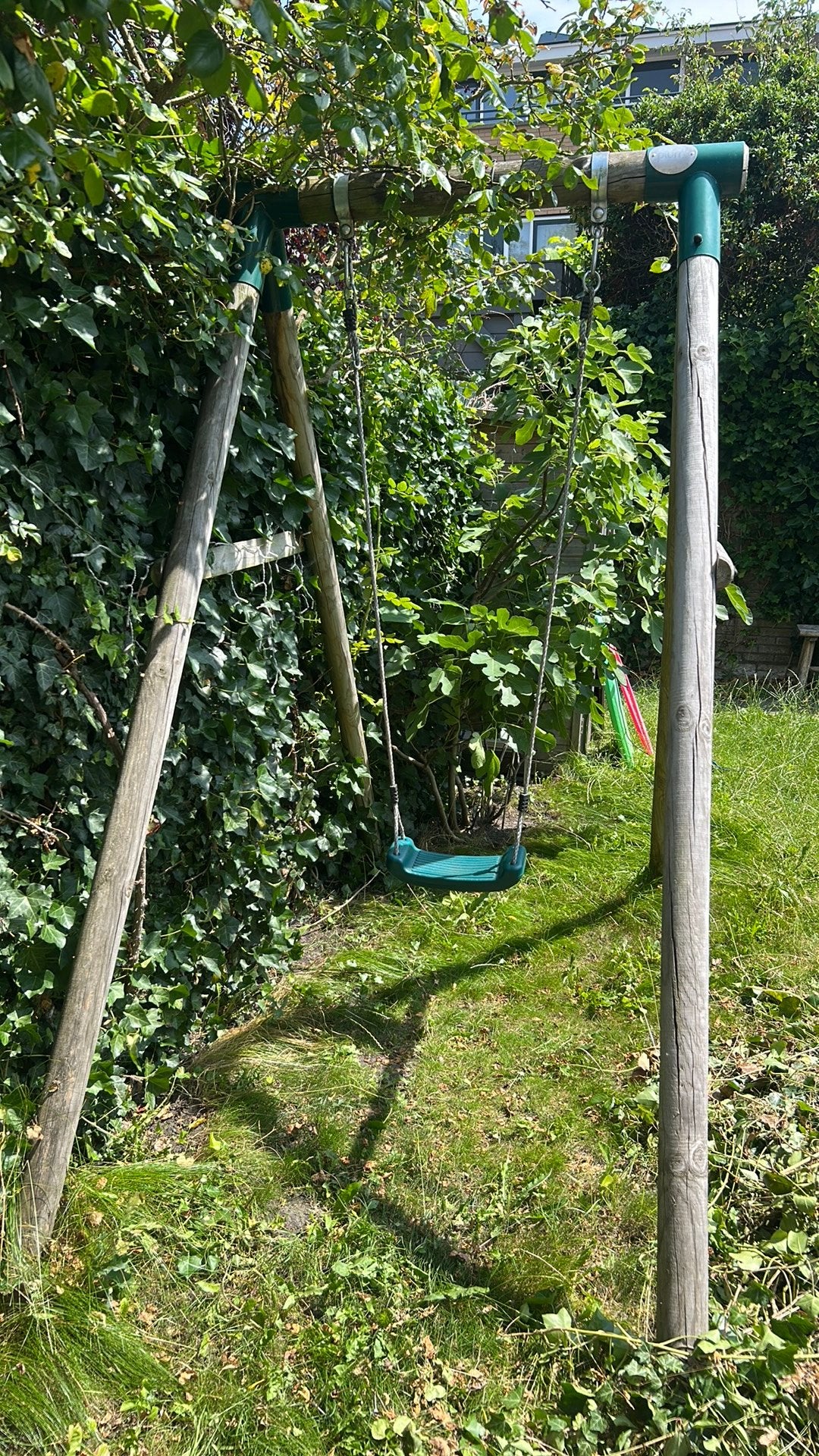 Plum schommel hout, Kinderen en Baby's, Speelgoed | Buiten | Speeltoestellen, Ophalen, Gebruikt, Schommel
