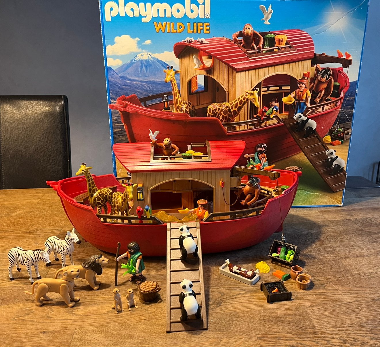 Playmobil 9373, Ark van Noach., Wild life, Gebruikt, Complete set, Ophalen of Verzenden