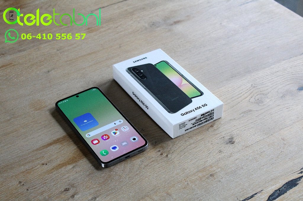 Samsung Galaxy A56 5G - 128GB - Graphite | Vrijwel nieuw, Samsung, Zwart, Touchscreen, Nieuw