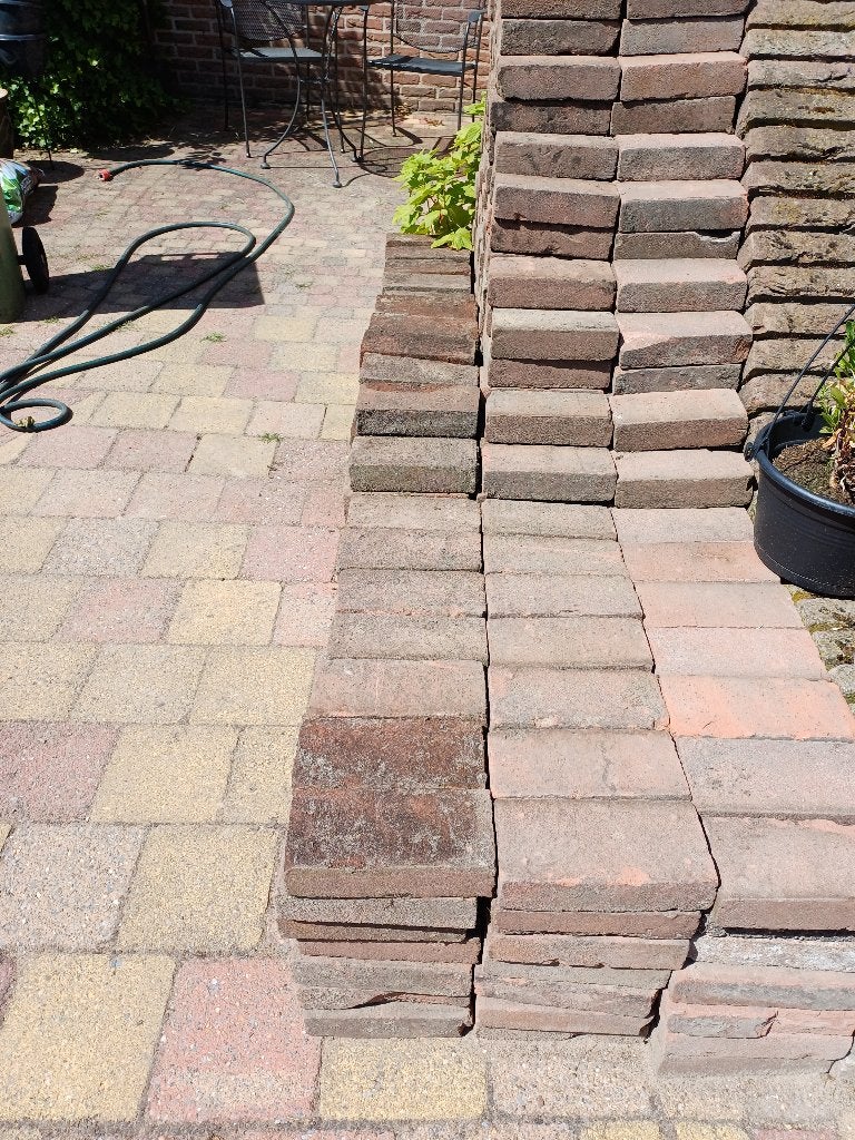 tuinstenen, Ophalen, Overige materialen, Gebruikt, Minder dan 5 m²