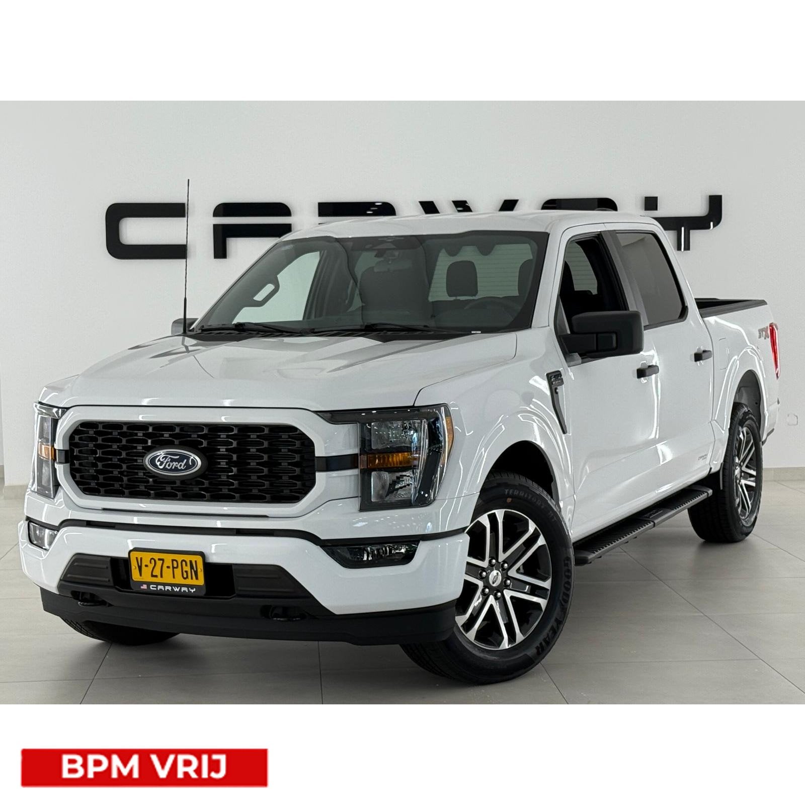 Ford USA F-150 V6 Ecoboost STX Sport Night Appearance Pack B, Automaat, 2241 kg, Gebruikt, Zwart