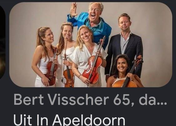 Bert Visscher 65 jaar, Twee personen, Mei